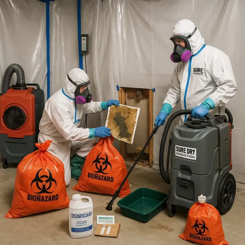 Contaminated Water Handling Protocols process in Stanton, KY