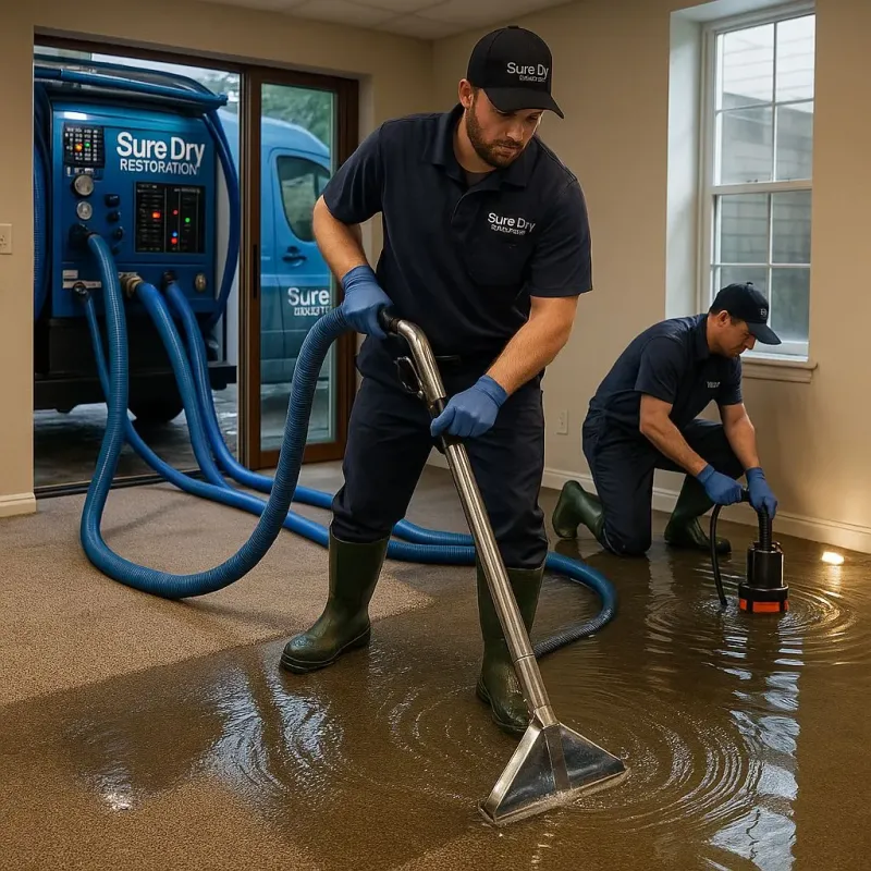 Water Extraction and Removal process in Stanton, KY